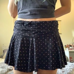 Polka dot skirt